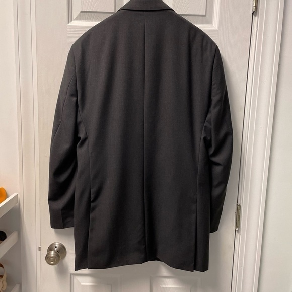 ⭐️⭐️SALE⭐️⭐️Mens Suit Blazer size 42L. Charcoal - Picture 5 of 6